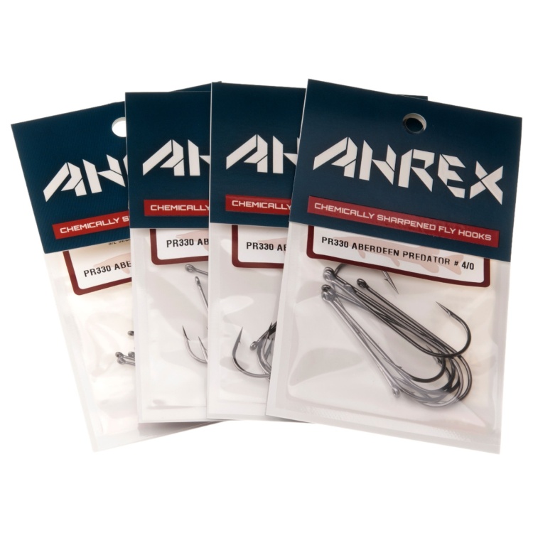 Ahrex Pr330 Aberdeen Predator #2 Fly Tying Hooks